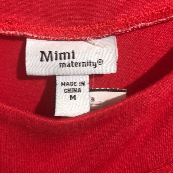 MIMI MATERNITY DRESS MEDIUM  RUST - Picture 6 of 9